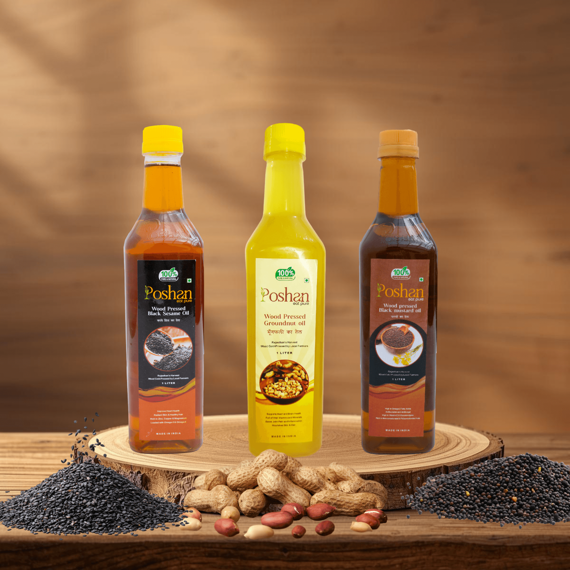 Black Mustard, Sesame & Groundnut Black Mustard, Sesame & Groundnut